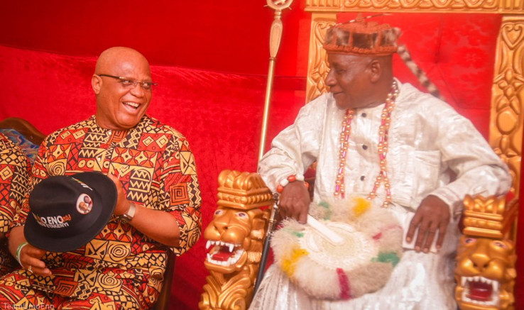 2023 Guber: God will Grant You Victory - Ini Paramount Ruler Tells Pastor Umo Eno