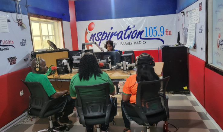 Team Umo Eno Diaspora (TUED) was on Inspiration FM 105.9 Radio station in Uyo