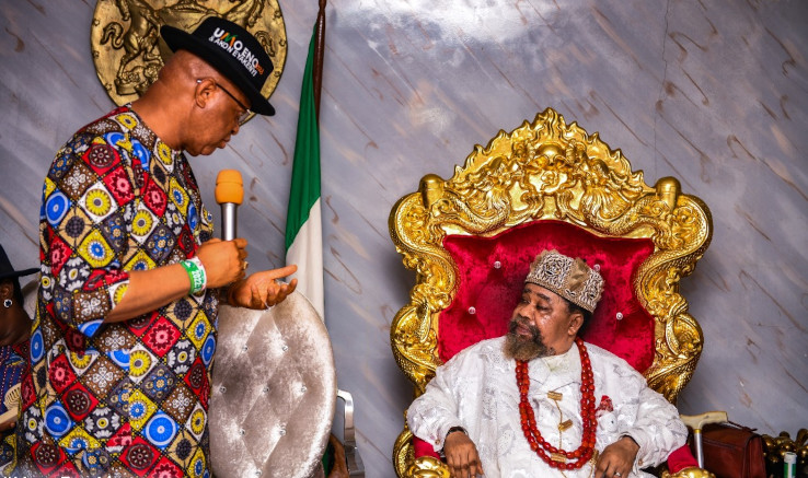 2023 Guber: Ibeno Paramount Ruler Proclaims Blessings, Favour on Pastor Umo Eno